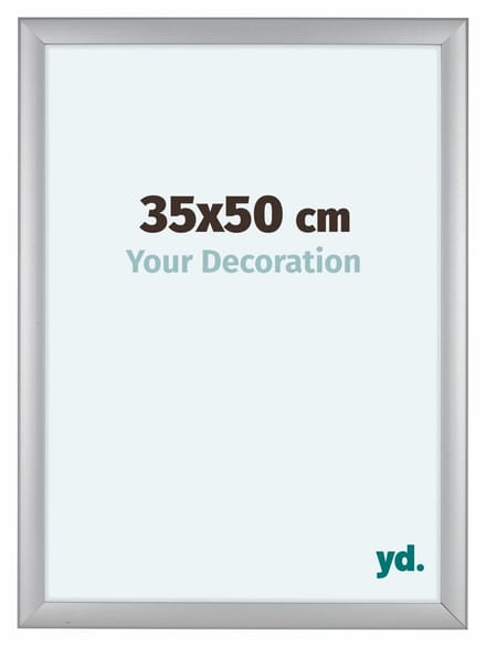 Your Decoration - Fotolijst 35x50 cm - MDF - Zilver Mat - Como