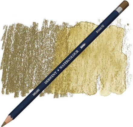 Derwent Watercolour Potlood - Bronze 52