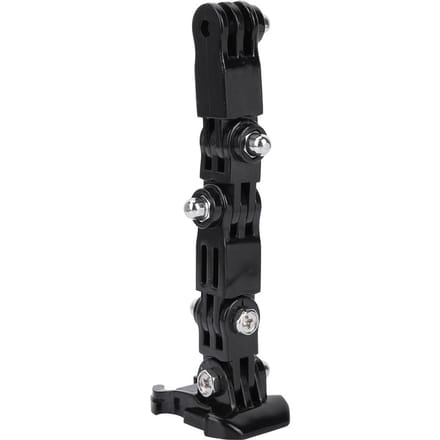 Helmbevestigingsarm voor GoPro Xiaoyi Verstelbare Beugel Sportcamera Behuizing Adapter black
