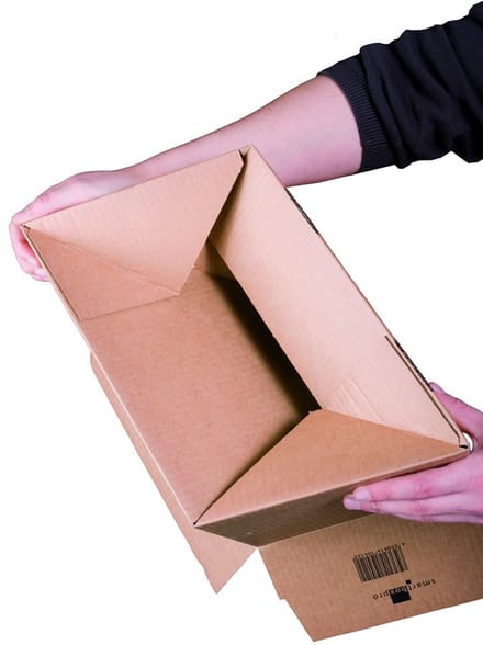 SMARTBOXPRO Bliksembodemkarton 350x256mm, bruin