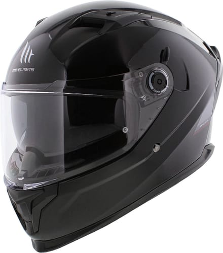 MT Braker SV helm solid glans zwart S