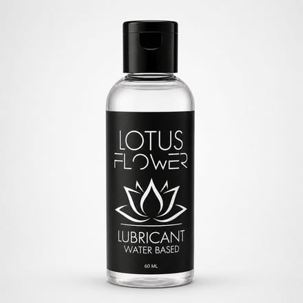 Lotus Flower – Glijmiddel op Waterbasis – Compact Reisformaat – Condoom- en Toyvriendelijk – 60 ml