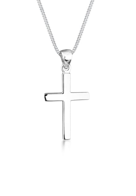 Elli Halsketting Kruis 925 Sterling Zilver