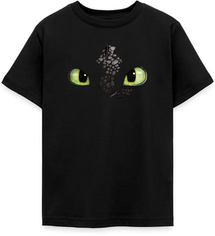 How To Train Your Dragon | Drakenogen In De Nacht T-Shirt Tiener