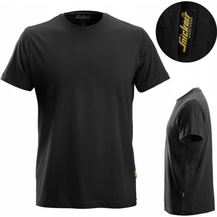 Snickers Workwear Snickers t-shirt 2502 M zwart