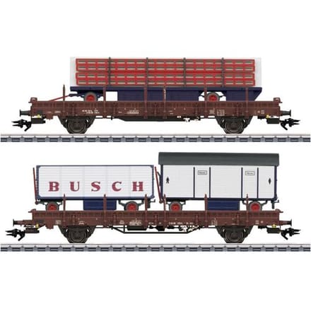 Märklin 45042 H0 2er-Set Güterwagen Zirkus Busch der DR (45042)