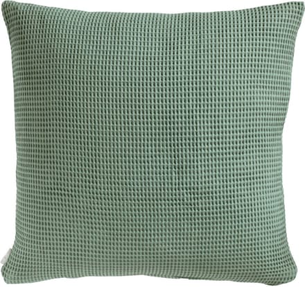 Heckettlane Wafel Kussensloop - Groen - 80x80cm - Groen