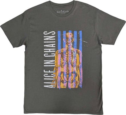 Alice In Chains - Skeletal Heren T-shirt - L - Grijs