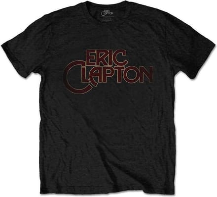Eric Clapton - Big C Logo Heren T-shirt - L - Zwart