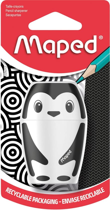 Maped 34012 potloodslijper Handmatige puntenslijper Zwart, Wit