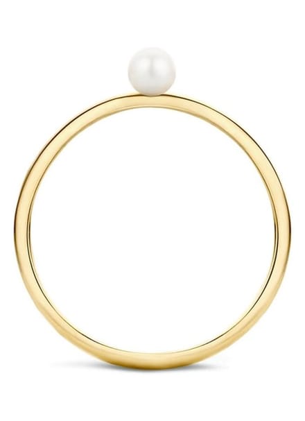 Blush Ring 1213YPW/54 14k Geelgoud met Parel Maat 54