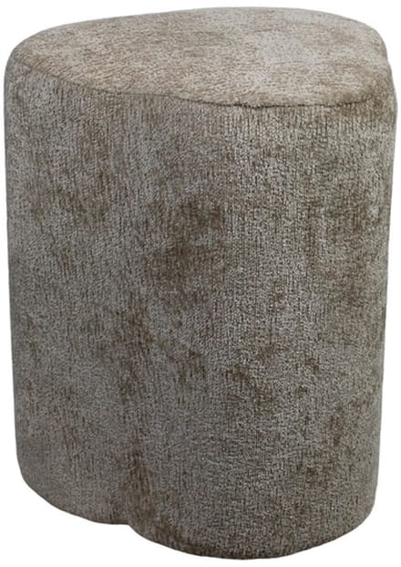 Poef organisch 38x38x48cm