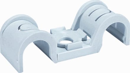 SPIT kabelbuisklem P-clip, kunstst, lichtgrijs, v/buisdiam 0 - 22mm