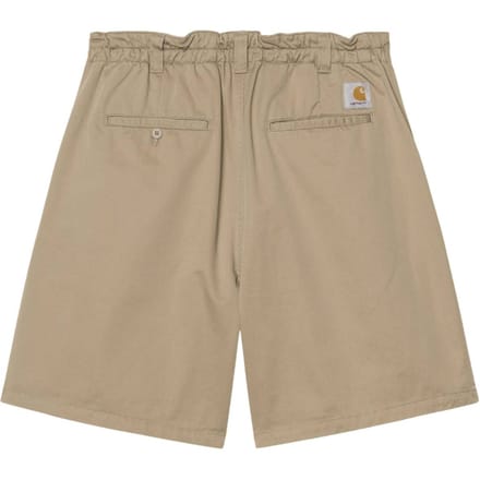 Carhartt Wip Marv Kort in katoen met elastische taille - Iroko steen gewassen