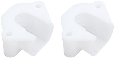 Dailygoods - 2 Stuks Droger Achtertrommel Bearing Cup Compatibel met Diverse Merken