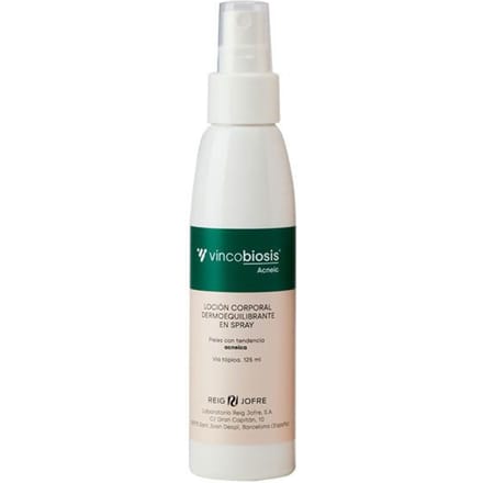 VINCOBIOSE ACNEIC dermo-balancerende bodylotion in spray 125 ml