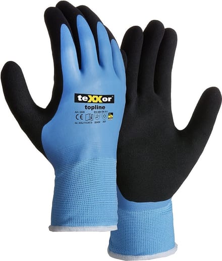 teXXor Winterhandschoenen van latex (12 paar) 2228