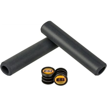 ESI Grips Racer’s Edge Fiets Handvatten – Siliconen – 130 mm / Ø 30 mm - Zwart