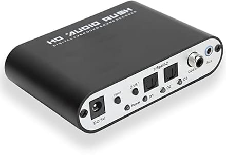 DTS Dolby Converter 4K Audio Extractor - HDMI Audio Decoder voor 5.1 Kanaals Uitgang