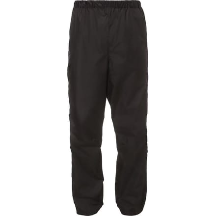 Vaude Men's Fluid Full-zip Pants II, regenbroek, heren, zwart