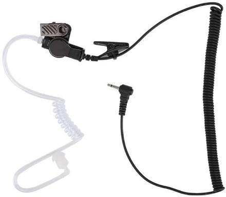 Beveiligings Oortelefoon met Akoestische Geluidsbuis, 2,5mm