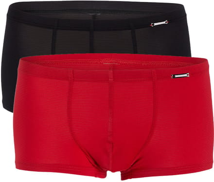 olaf benz Heren hipster short / pant 2 pack RED1201
