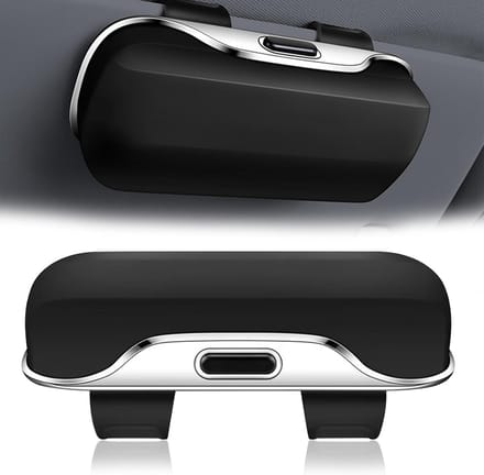 Draagbare Brillhouder voor Auto - Auto-Organizer en Zonnebrilhouder voor Zonneklep