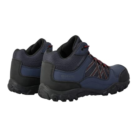 Regatta Herenkant Midden Waterdichte Wandelschoenen (Marine/Rood)