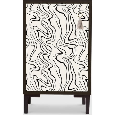 Nachtkastje Miquel Wood Marble | Really Nice Things