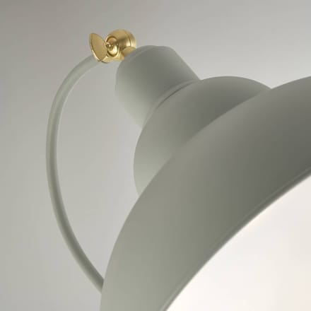 Searchlight Vloerlamp Yosra, taupe, metaal, 166 cm, E27