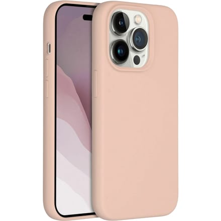 Accezz iPhone 14 Pro Siliconen Hoesje Roze