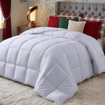 DYNA® Dekbed 180x200 - Dekbed - Tweepersoons - Wit - 180cm x 200cm x 10cm