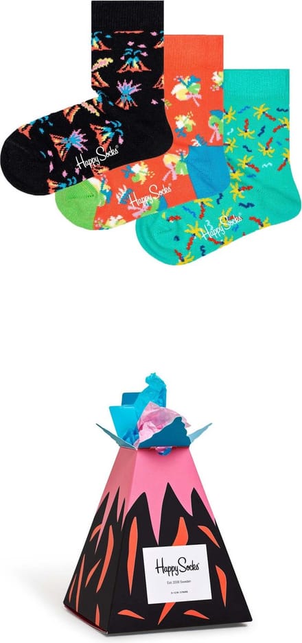 Happy Socks Kids Volcano Giftbox - Maat 12-24M