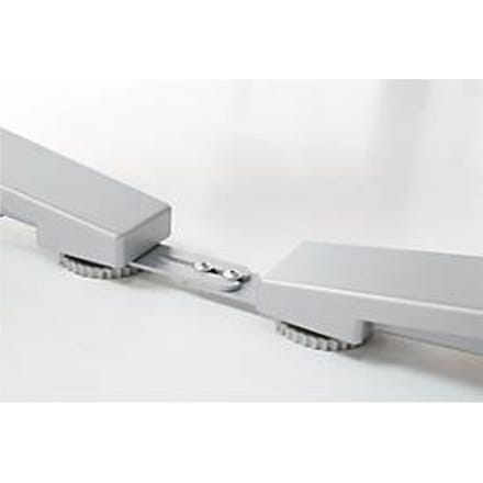 Schäfer Shop Genius afstandhouder ERGOSTYLE S, 2 stuks, blank aluminium