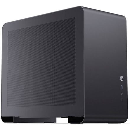 Jonsbo U4 Mini Mesh Micro-ATX-Gehäuse - schwarz Micro-tower Behuizing, Gaming-behuizing, PC-behuizing Zwart