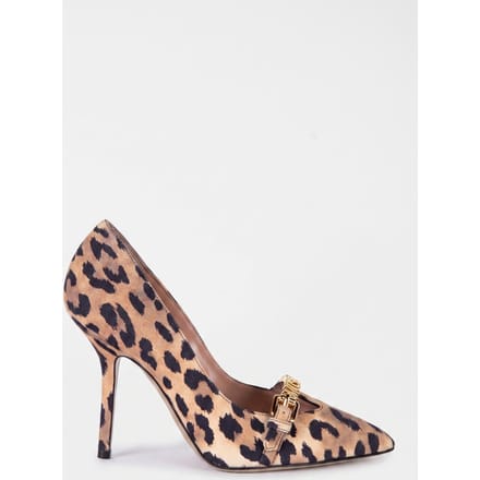 Moschino Goatskin Pump Brown Maat: 37 | Pumps Outlet | Dames | Zwart