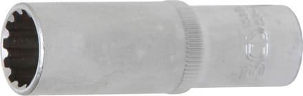 BGS Dopsleuteldop Gear Lock, diep - 3/8 - 14 mm