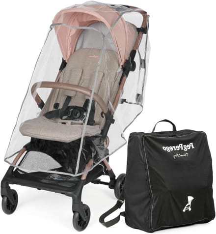 Lichte buggy - Reisbuggy compact - Vliegtuig reizen - Handbagage formaat - Tot 22 kg - Moon Amour