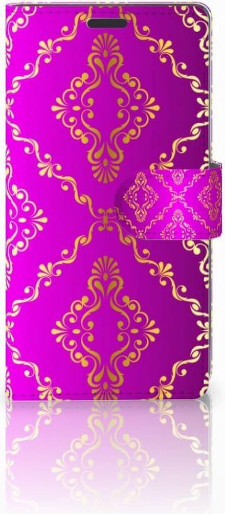 Wallet Case Sony Xperia Z3 Barok Roze