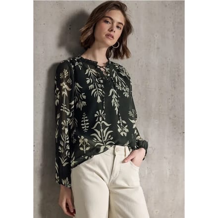 Gedessineerde chiffontuniek