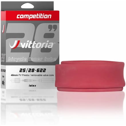 Vittoria Competition Latex Presta 48 Mm Binnenband Rood 26´´ / 1.70-2.30
