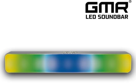 GMR soundbar PC speaker - Draadloos - led