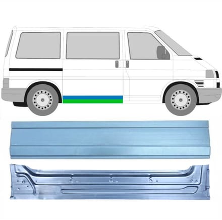Interne reparatie achterste deuren voor Volkswagen Transporter T4 1990-2003