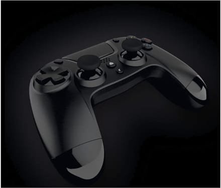 Gioteck VX4 Bedrade Controller - Zwart - PS4