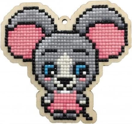 Diamond Painting Wizardi Woods | Field mouse WWp443