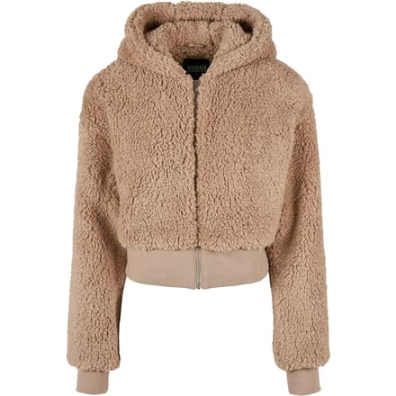 Urban Classics - Short Oversized Sherpa Jacket - 3XL - Creme