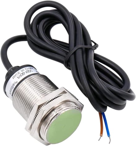 Inductieve Sensor - Naderingsschakelaar - Machine Automatisering - Normaal Gesloten - M30 10mm - Zilver