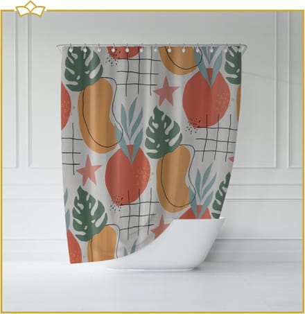 ATTREZZO® Douchegordijn Otis - 150x180 cm