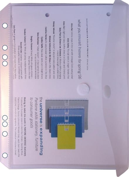 EXXO-HFP # 35061 - A5 Ringband Documententas - Kleurloos - 1 Pak @ 10 stuks