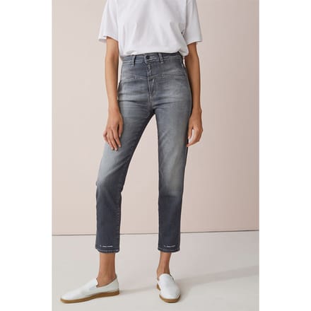 Closed  Pedal Pusher Jeans Mid Grey Taglia: 34 | Jeans Slim Fit Outlet | Donna | Grigio